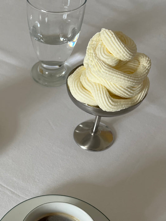 French Steel Ice Cream/Champagne Cup
