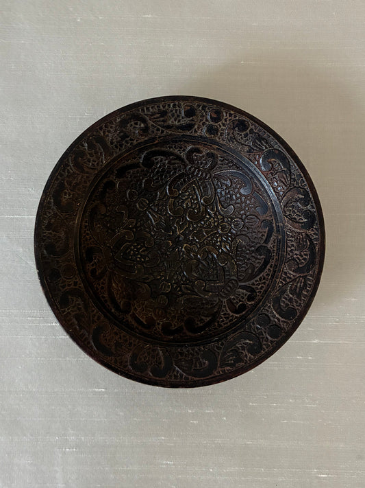 Embossed Copper Bowl