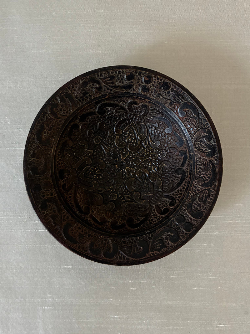 Embossed Copper Bowl