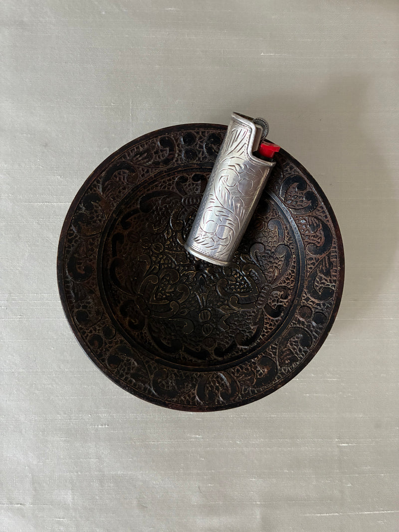 Embossed Copper Bowl