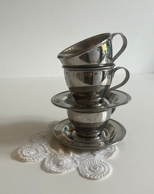Italian Steel Espresso Cup