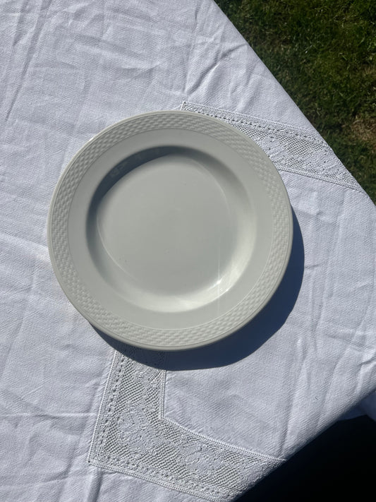 Large Vintage Cream Dish