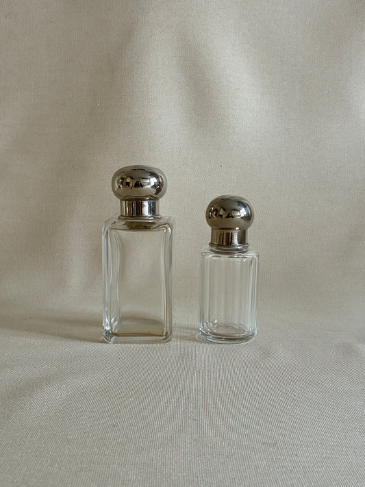 Vintage Perfume Glass Bottle