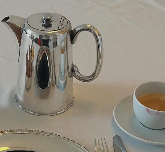 Vintage Silver Plated Hotel Pot