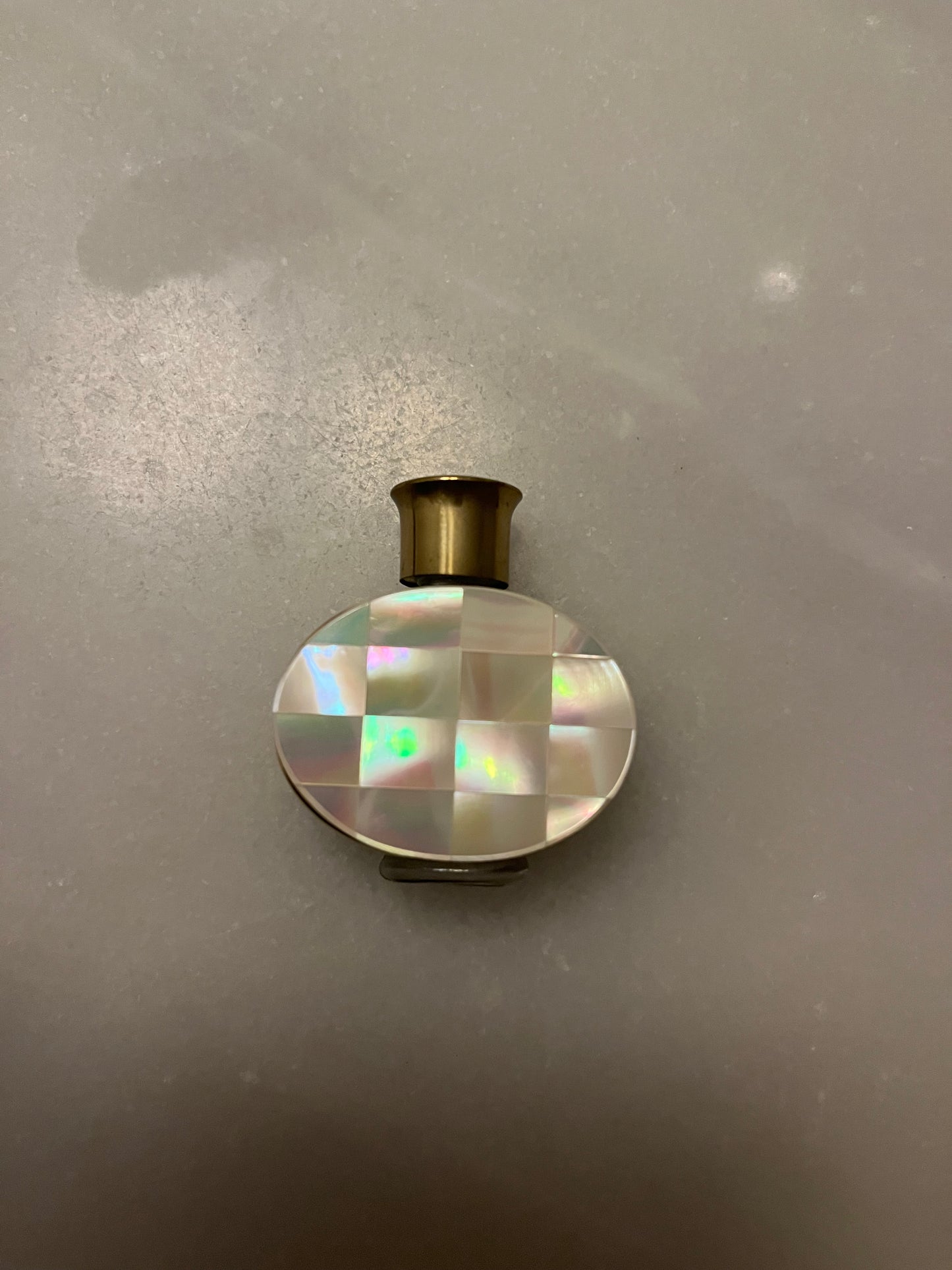 Rare Mother of Pearl Flacon
