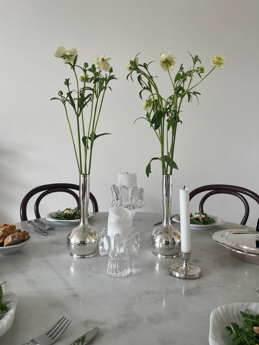 Silver Plated Vase